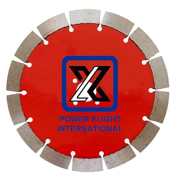 230mm/9인치 플랫 치아 건식 절단 벽 체이싱 블레이드